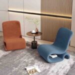 Luxury Scandinavian Style Single Sofa Simple Modern Design for Home Hotel Villa Small Apartment Living Room Balcony Leisure