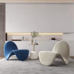 Modern Designer Tongue Lounge Chair Living Room Lazy Single Sofa Leisure Chair for Living Room Furniture