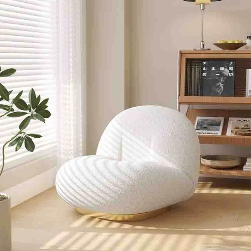 Screenshot Sofa Home-Use Lambswool Soft & Comfortable Living Room Bean Bag Sofa Apartment-Specific Model - Image 1