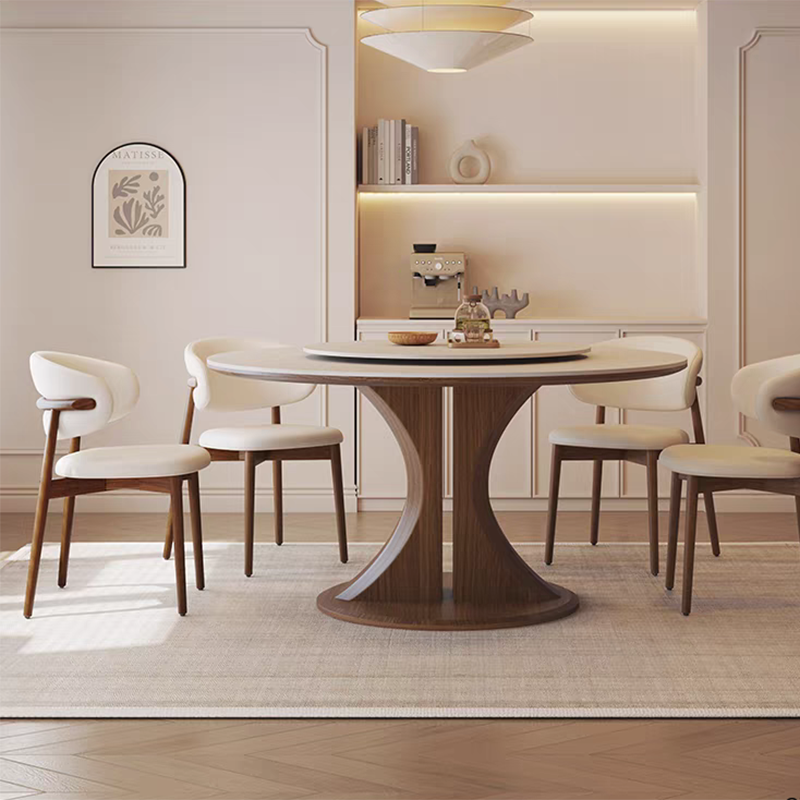 微信图片_2026-03-21_155057_357 French Retro Italian Luxury Dining Table with Retractable Top White Solid Wood Chairs for Small Home or Apartment - Image 1