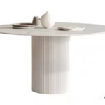 Modern Nordic Metal Dining Table White Black for Home Bar Office Apartment Wholesale Marble Furniture for Restaurant Hotel Use - Image 4