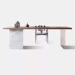 Customized Make Size and Different Style Professional Kitchen Furniture Kitchen Island Table Solid Wood - Image 4