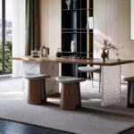 Customized Make Size and Different Style Professional Kitchen Furniture Kitchen Island Table Solid Wood - Image 3