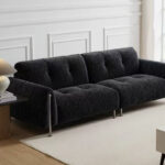 Interior Design Upholstery Fabric Sofa Couch Soffa Canape Settee Living Room Sofas - Image 2