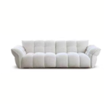 Fabric Sofa Modern High-end Living Room Sofa Set Luxurious Soft Cloud Couch Hotel Wooden Sofas for Home - Image 2