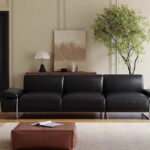 Modern Modular Leather Sectional Sofa Set for Office Lounge Reception Area PU Waiting Couches for Salon Commercial Furniture Use - Image 2