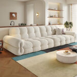 Customized Size Velvet Sofa Hotel Villa Sofa Set Home Living Room Furniture Apartment Sofas - Image 3