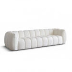 Hotel Furniture Living Room Armrest Velvet Fabric Upholstery Tufted Large Sectional Chesterfield Couch Sofa