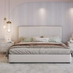 Nordic Modern Simple High-end Leather Bed Wedding Bed Double Bed Home Furniture - Image 3